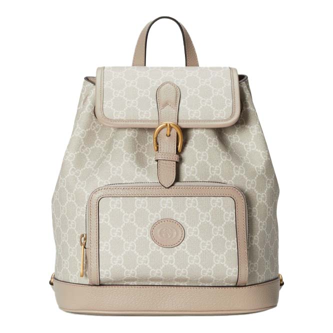 GUCCI BACKPACK WITH INTERLOCKING&G 674147 (30*26.5*13cm) GUCCI BACKPACK WITH INTERLOCKING&G 674147 (30*26.5*13cm)